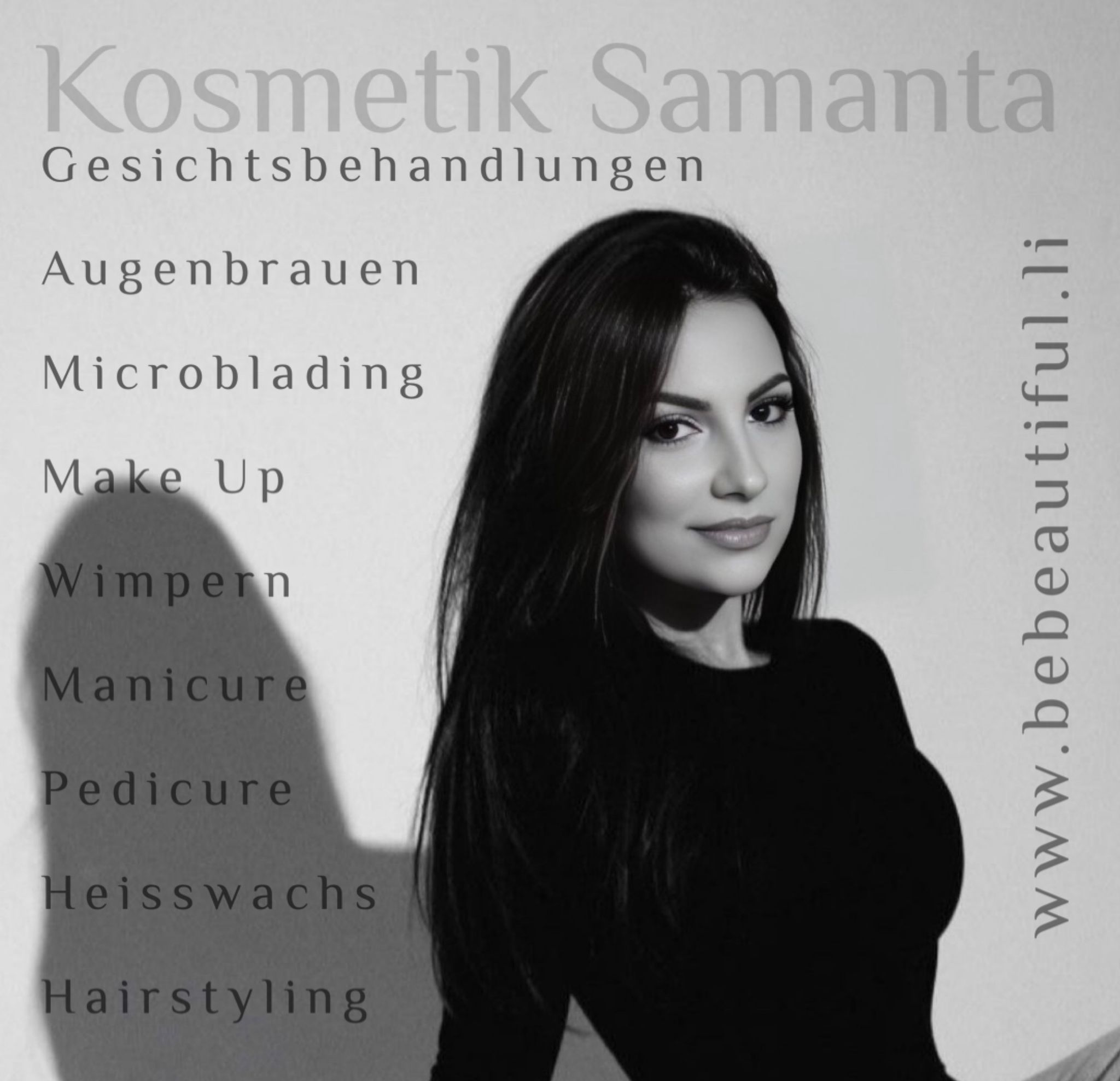 Samanta Troisio-Manni, Inhaberin von Kosmetik Samanta